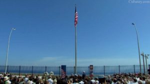 Ya ondea la bandera de Estados Unidos en La Habana