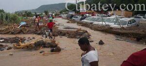 El primer ministro de Dominica Roosevelt Skerrit dijo el viernes en una declaración televisiva que la destrucción dejada por el paso de Erika por el pequeño territorio caribeño fue de "proporciones épicas"