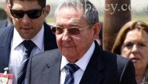 Raúl Castro a su llegada a Nueva York. 