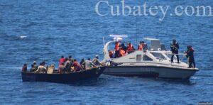 Otros 10 balseros cubanos fueron asegurados por la Armada de México