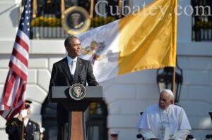 Obama agradece apoyo del papa por nuevo comienzo con Cuba 