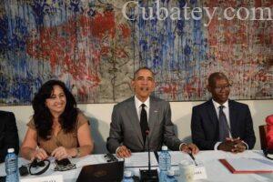 Barack Obama se reúne con grupo de opositores en Cuba