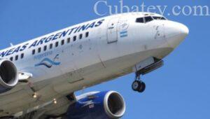 Aerolíneas Argentinas suspende sus vuelos a Cuba