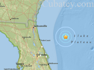 Pequeño terremoto sacude la costa este de Florida