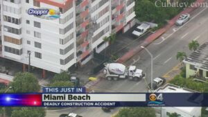 Trabajador de la construcción muere en accidente en Miami Beach