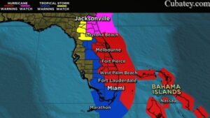 Mejores noticias para Miami Dade, mantienen cautela por el huracán Matthew 1 hurricane-matthew-florida